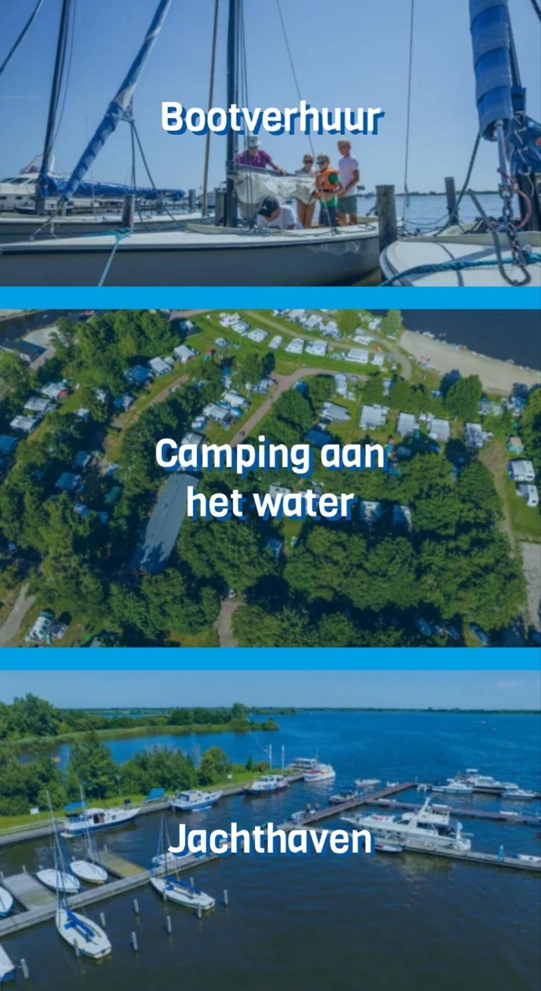 Us Twadde Plakje Op Vakantiepark Bergumermeer Suameer Eksteriør bilde